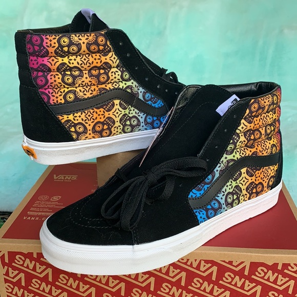VANS SK8-Hi Dia De Los Muertos Bkmlt WMNS - Picture 6 of 16